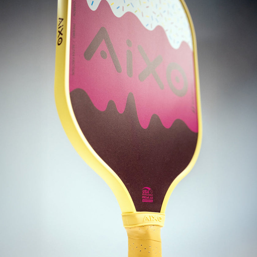 Aixo P11A Scorpion Series Lazy Sundae 3K Raw Carbon Pickleball Padel