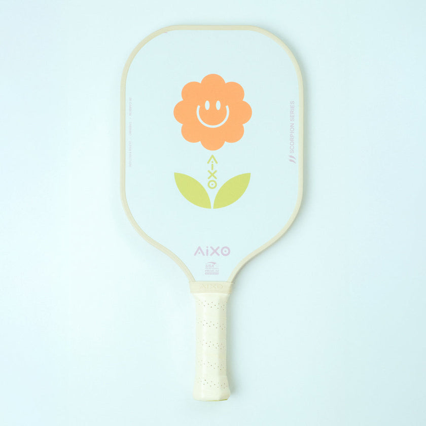 Aixo P11A Scorpion Series Supernature 3K Raw Carbon Pickleball Padel