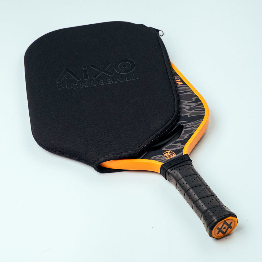 Aixo P14C Reaper Series Tiger King 18K Raw Carbon Pickleball Padel