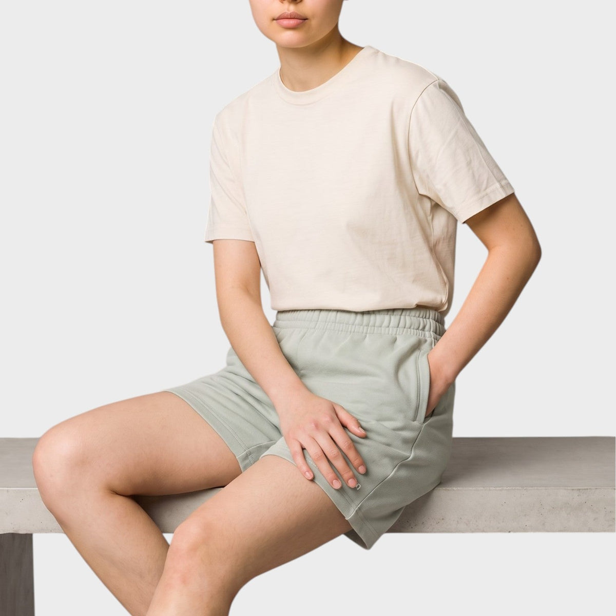 Adidas x Pharrell Williams Basics Shorts Light Green