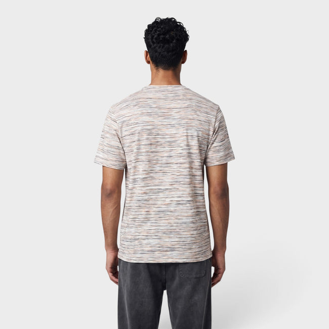 Space Dyed Short Sleeve T Shirt Multi