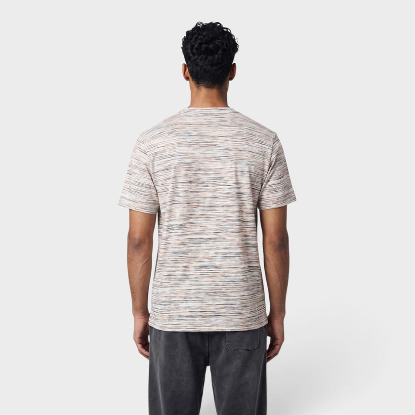 Space Dyed Short Sleeve T Shirt Multi