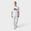 Logo Medium Fit T-Shirt White Black