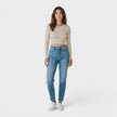 Adidas Truestrength Seamless Long Sleeve Yoga Top Beige