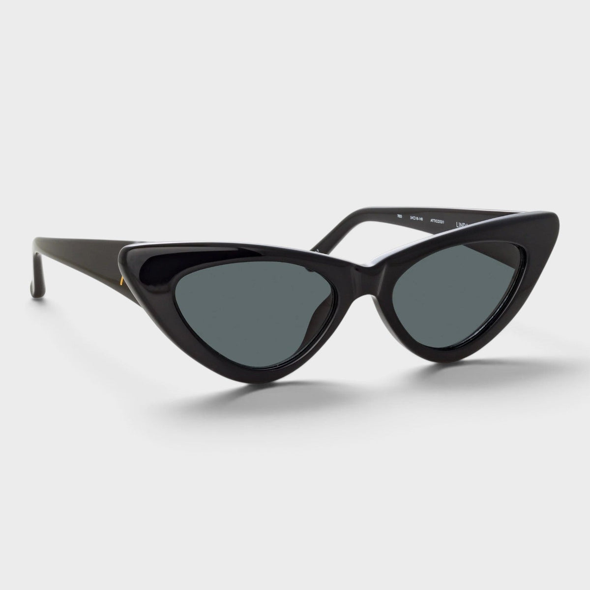 Linda Farrow Dora Cat-Eye Sunglasses Black