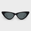 Linda Farrow Dora Cat-Eye Sunglasses Black