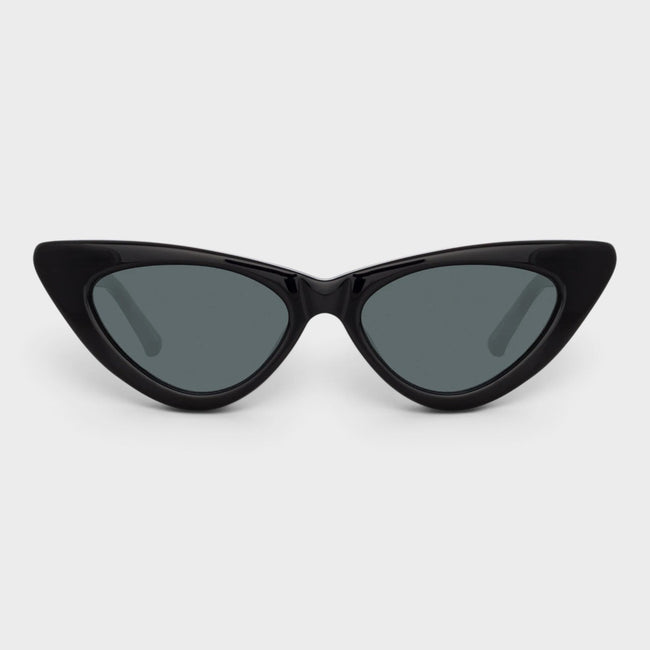 Linda Farrow Dora Cat-Eye Sunglasses Black