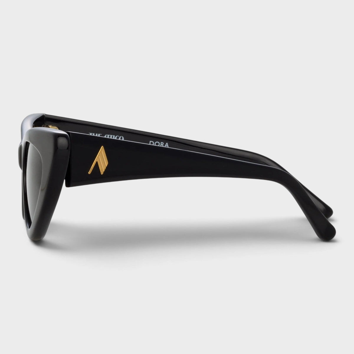 Linda Farrow Dora Cat-Eye Sunglasses Black