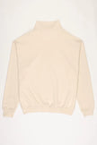 Beige 1/4 Zip Fleece Tracksuit