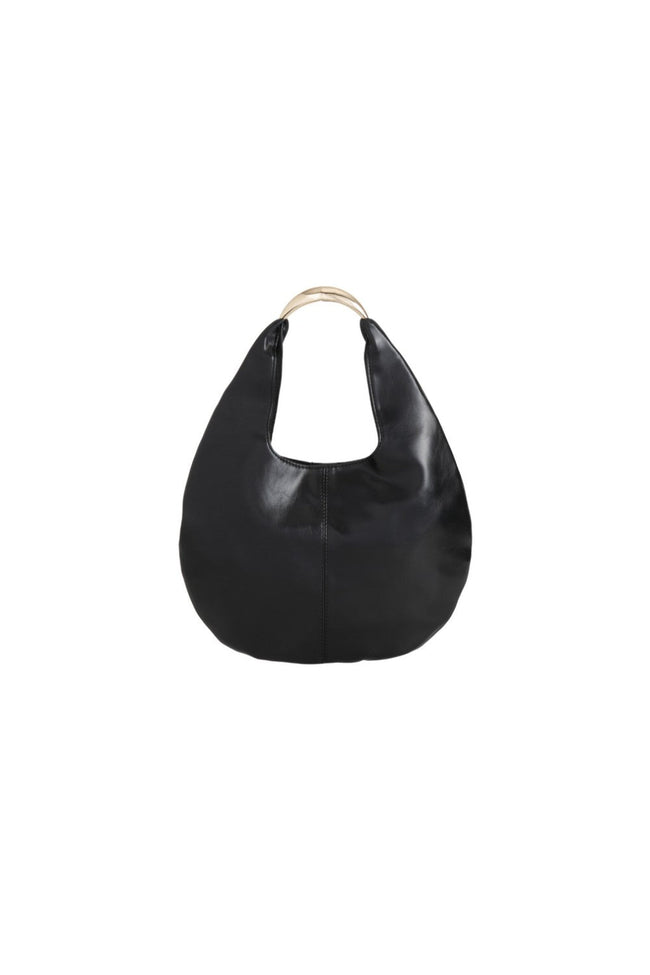 Sac à bandoulière ovale noir
