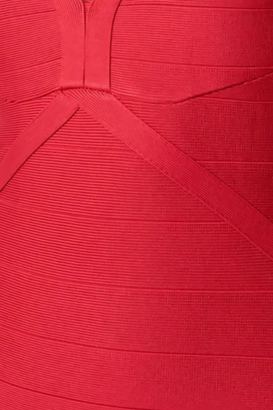 Mini abito fasciante rosso