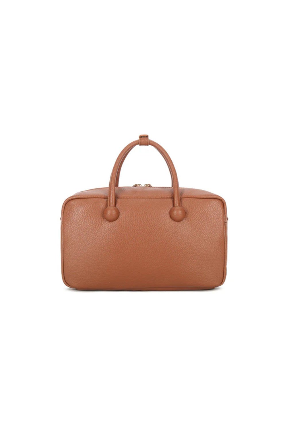 Brown Handbag With Charms