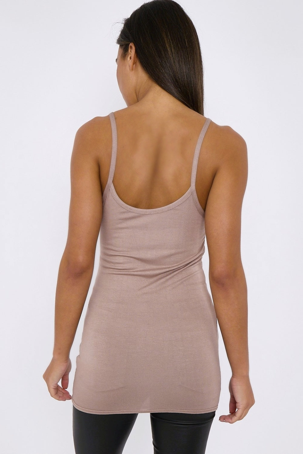 Mocha Strappy Top