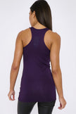 Canotta racerback viola