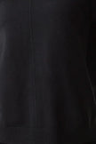 Ensemble pull à col roulé et pantalon en maille noir