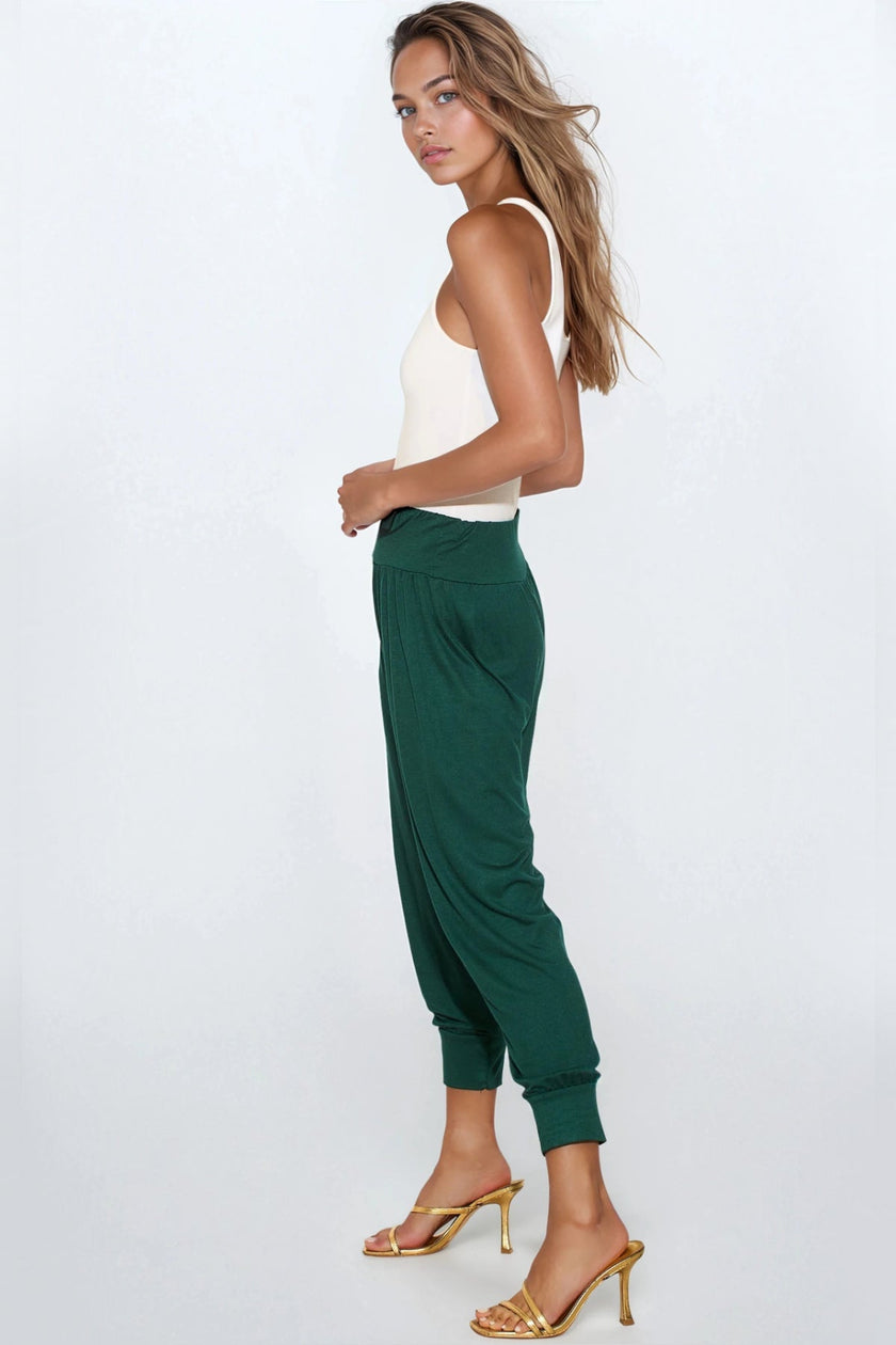 Pantalones Harén Verdes