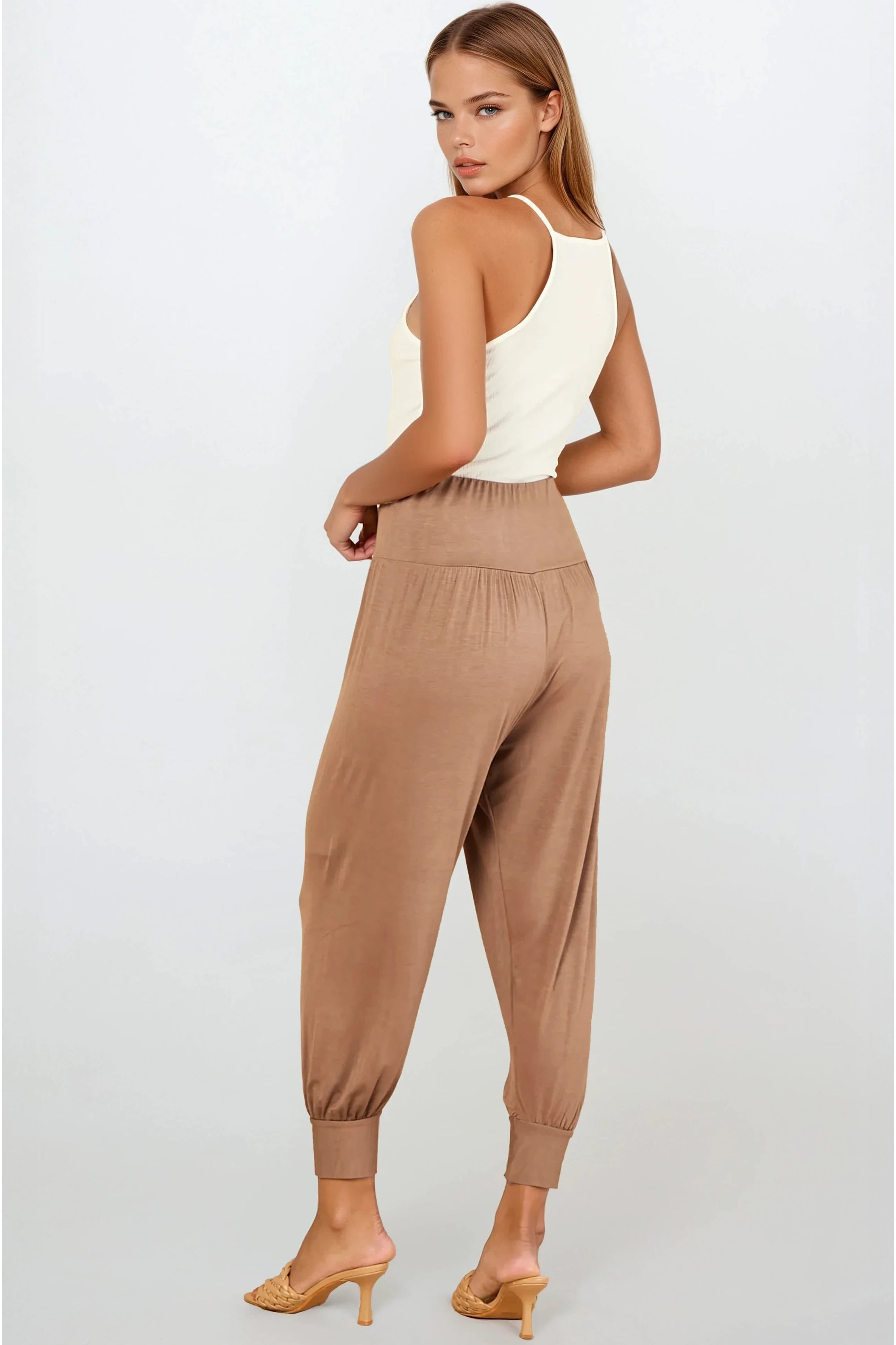 Mocha Harem Pants