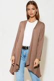 Mocha Waterfall Cardigan