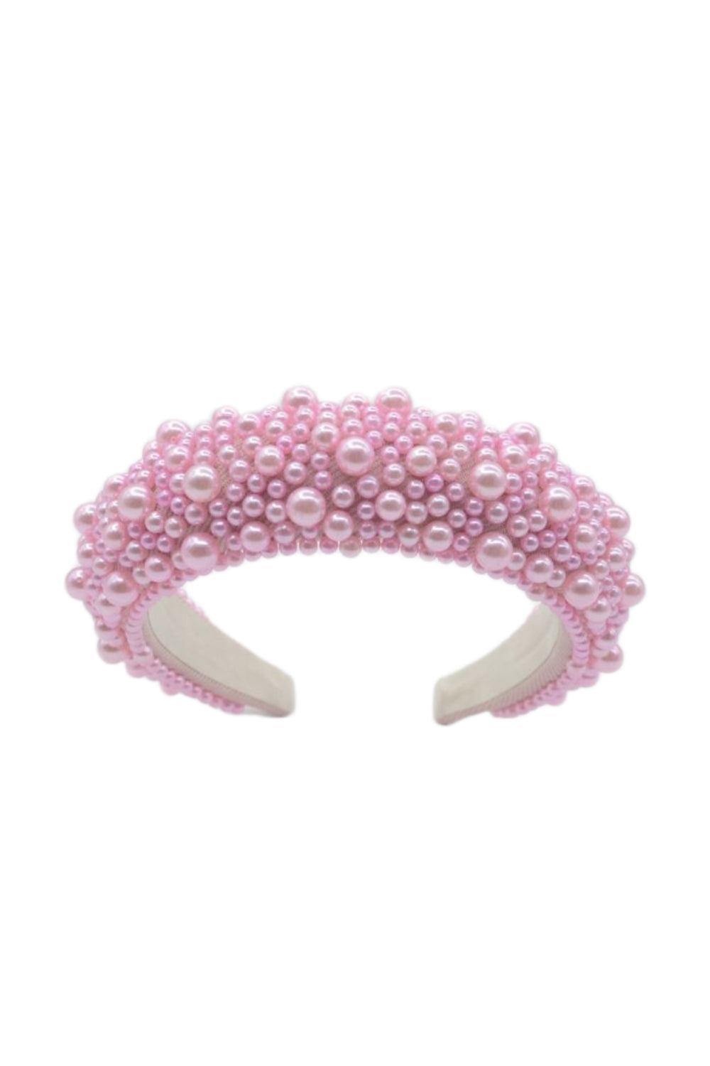 Baby Pink Statement Pearl Headband