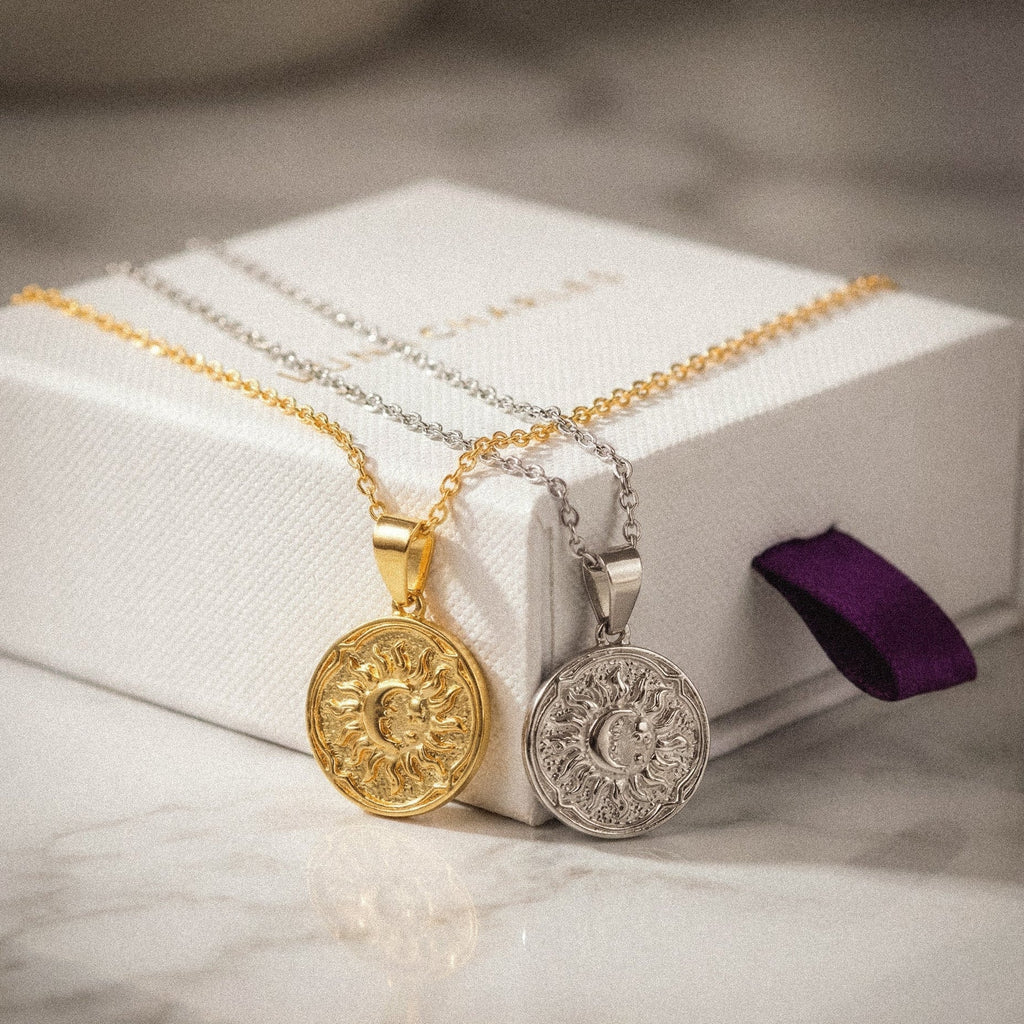 Alba Zon Ketting | 18k Verguld