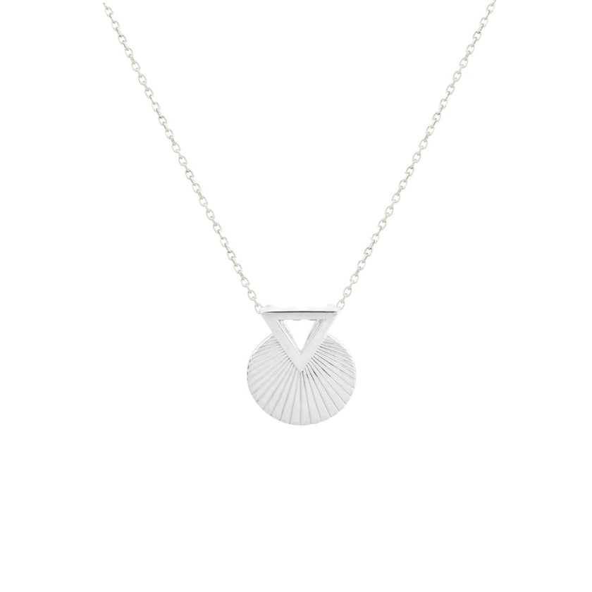 Art Deco Sterling Silver Chain Necklace