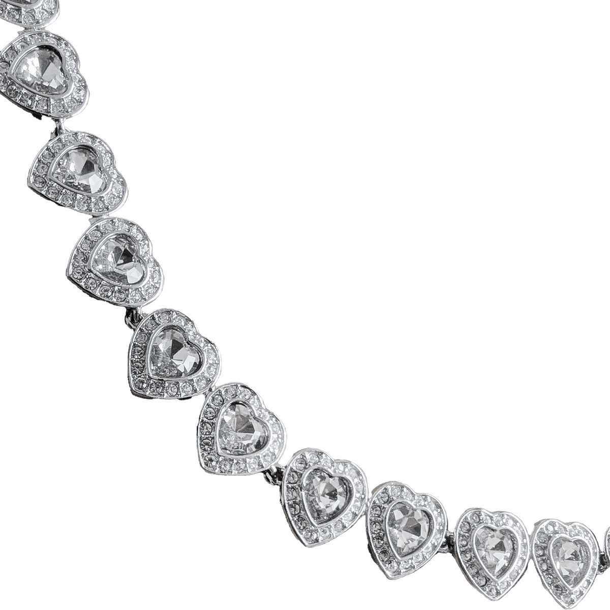 Halsketting met hartvormige choker
