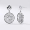 Aruna Sun Druppeloorbellen | 925 Sterling Zilver