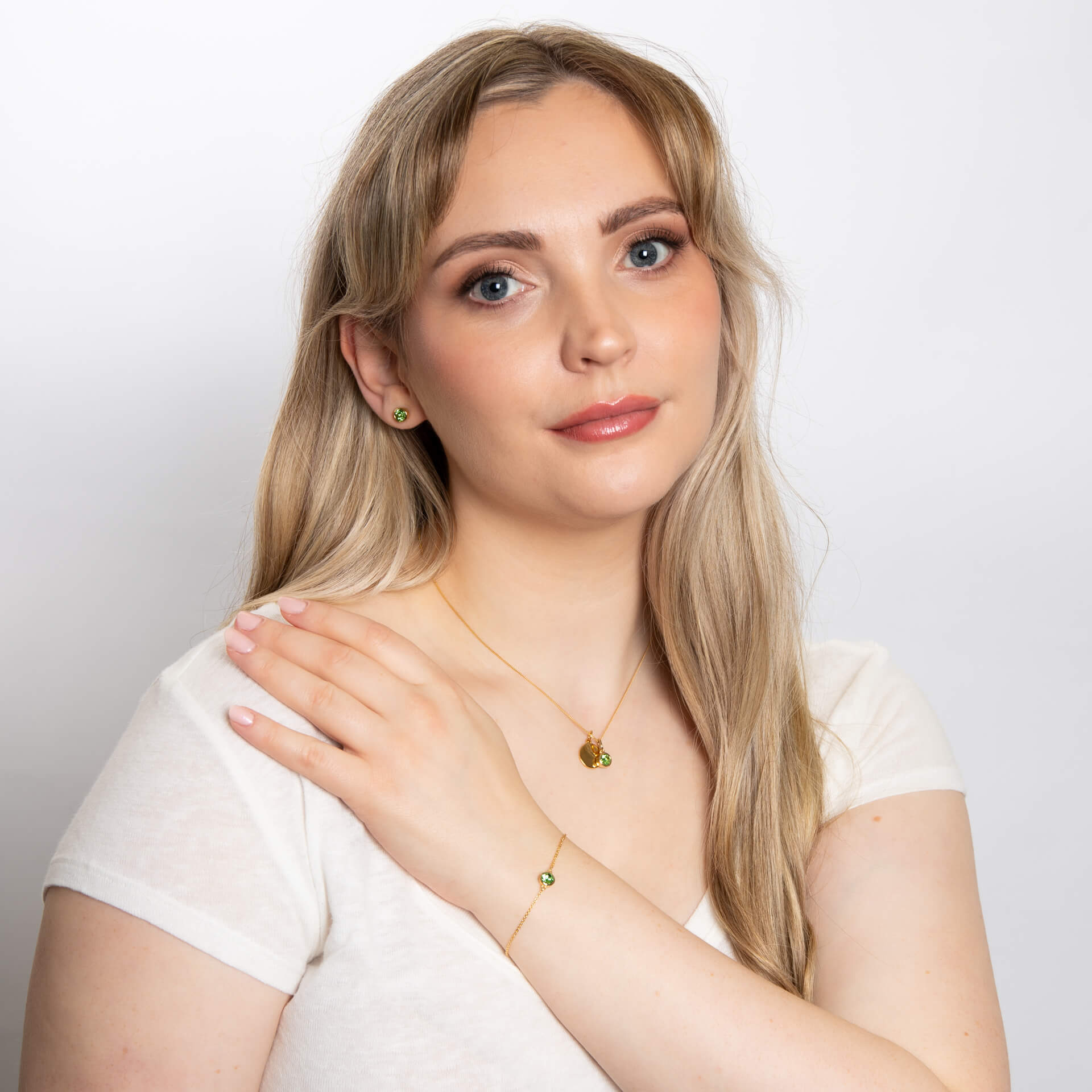 Crystal Birthstone Pendant