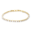Diamonfire Baguette and Round Zirconia Bracelet