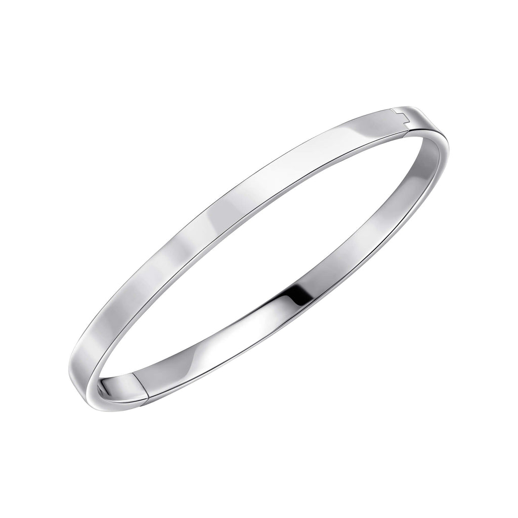 Beginnings Plain Hinged Bangle