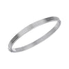 Beginnings Ridged Hinged Bangle