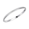 Beginnings Striped Hinged Bangle