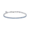 Diamonfire Small Zirconia Charm Tennis Bracelet