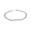 Fred Bennett Chain Bracelet with Engravable Bar