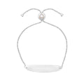 Laura Ashley Silver Kids Rosmere Love Heart Toggle Bracelet