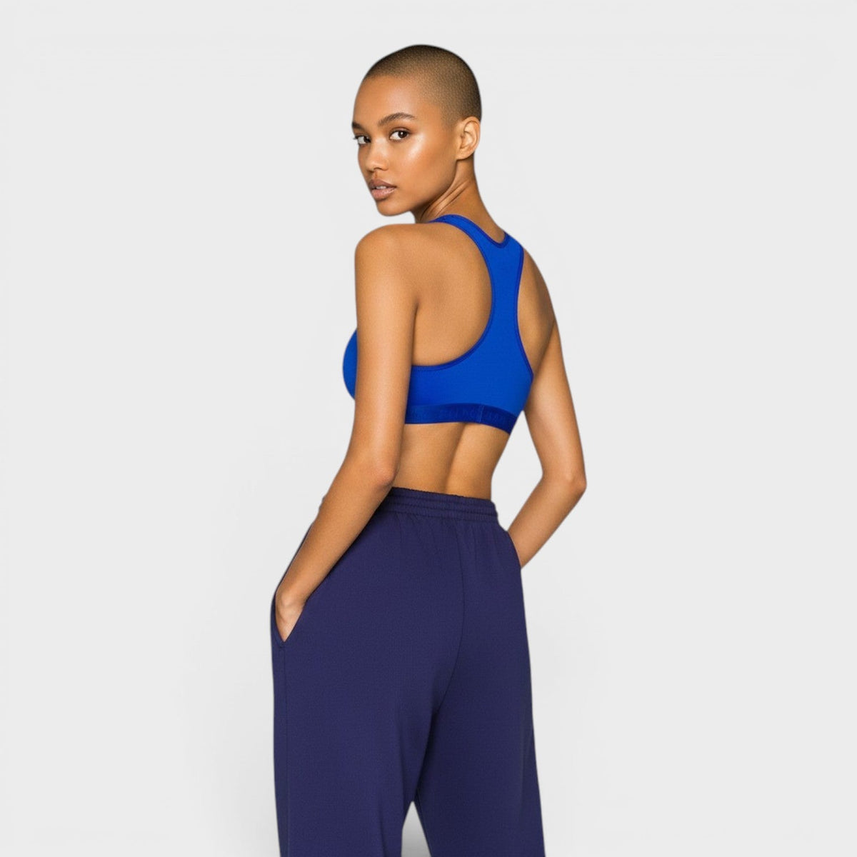 Athletic Sports Bra Electric Blue