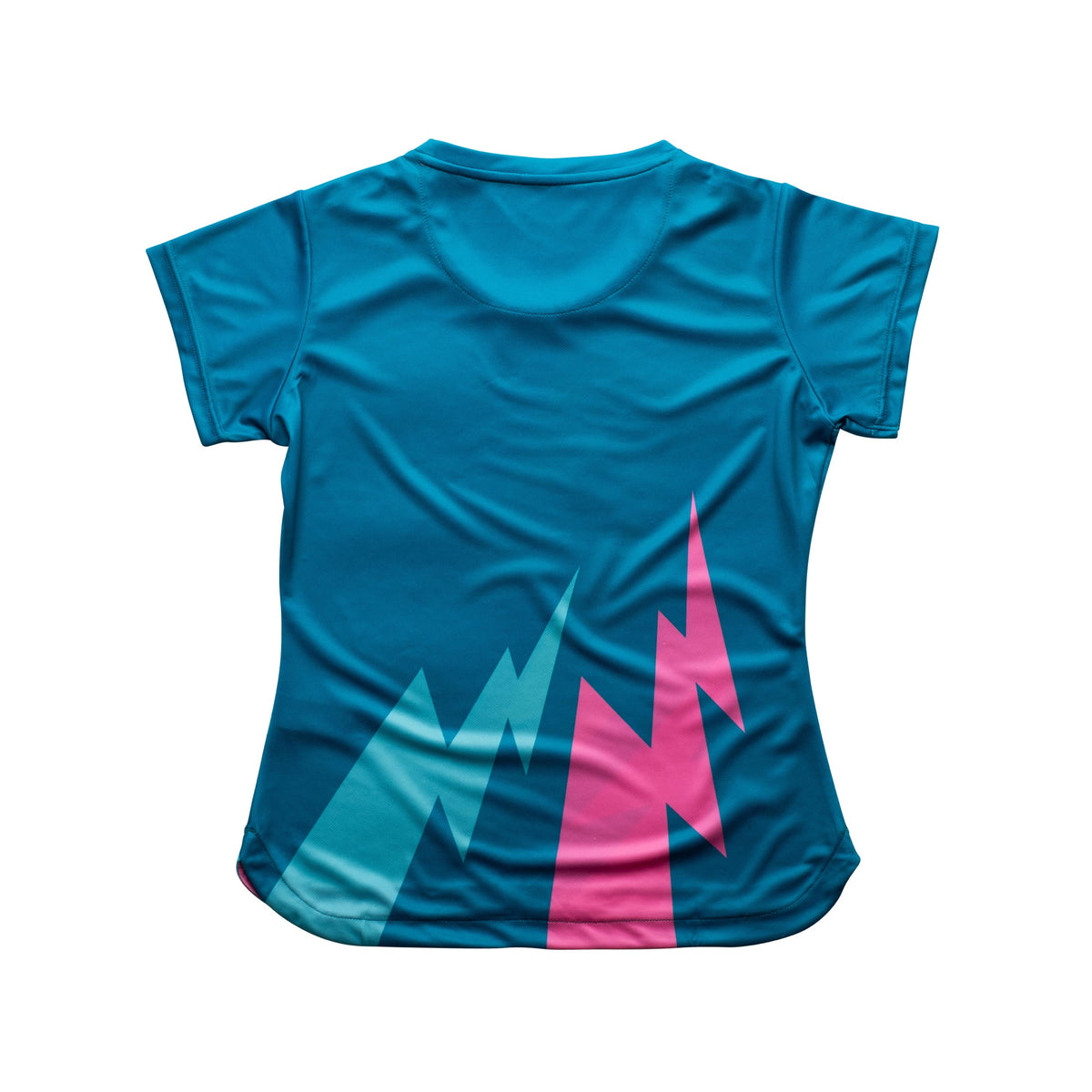 Camiseta Aixo Bolt para mujer, color cerceta