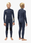 Vissla 7 Seas boys 3-2 full chest zip wetsuit