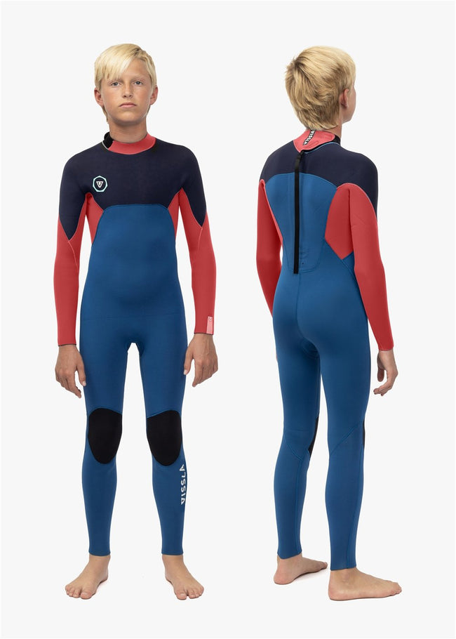 Vissla 7 Seas 4/3mm Jungen Back Zip Full Suit