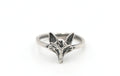 925 Silver Fox Ring – Nature-Inspired Handmade Gift for Animal Lovers