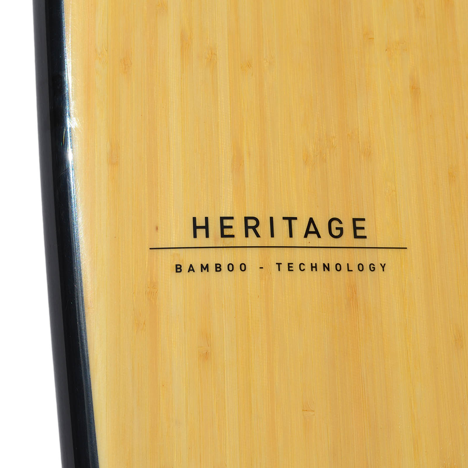 7'6" Bamboo Round Tail Mini Mal Surfboard (FINS Included)