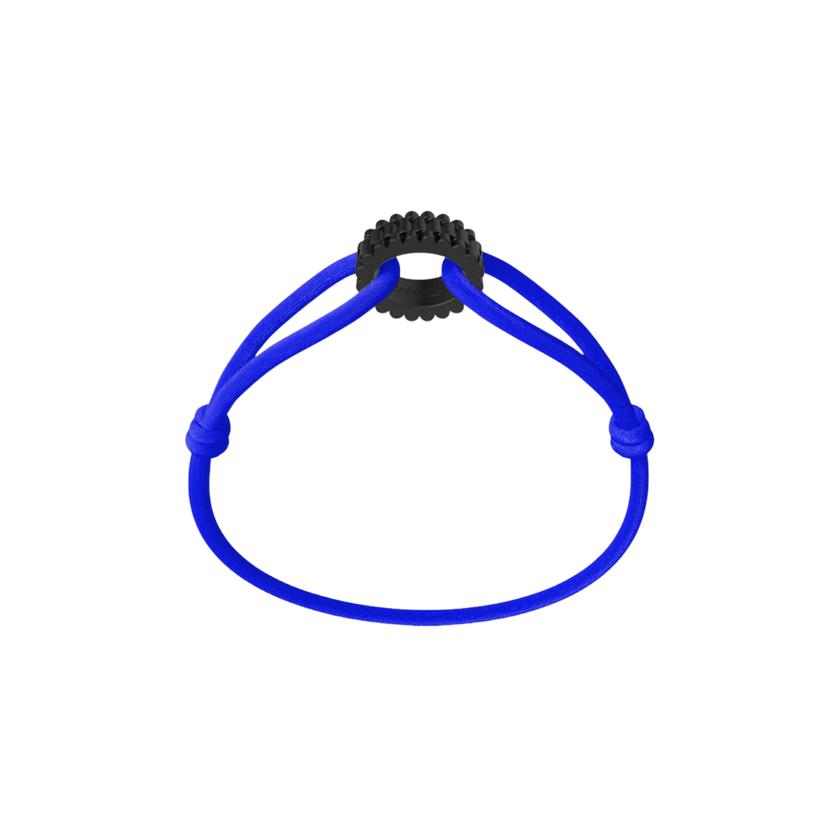 Carbon Regent Cord Bracelet
