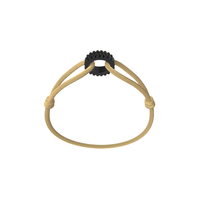Carbon Regent Cord Bracelet