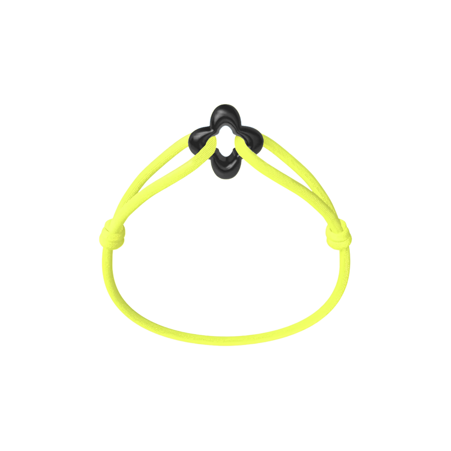 Black Clover Cord Bracelet