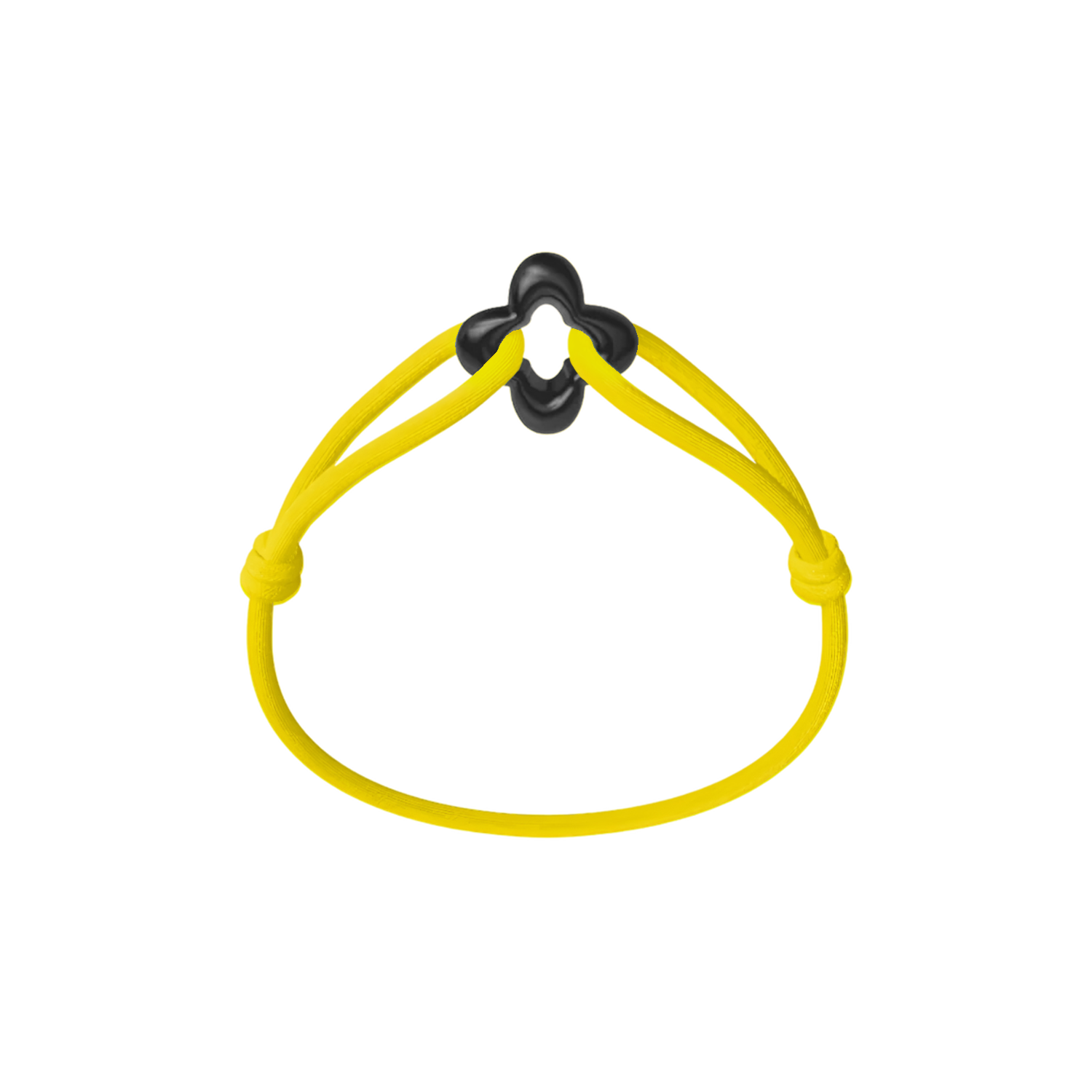 Black Clover Cord Bracelet