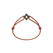 Mini Black Clover Cord Bracelet
