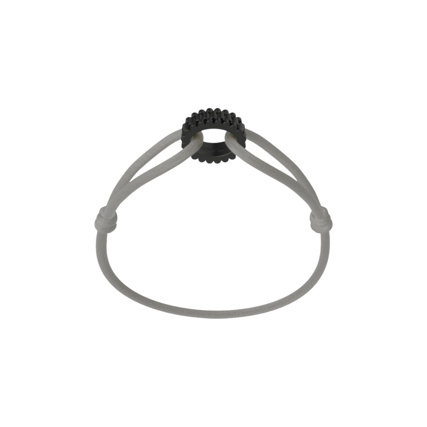 Carbon Regent Cord Bracelet