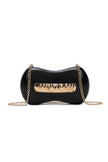 Black Bow Evening Clutch Bag
