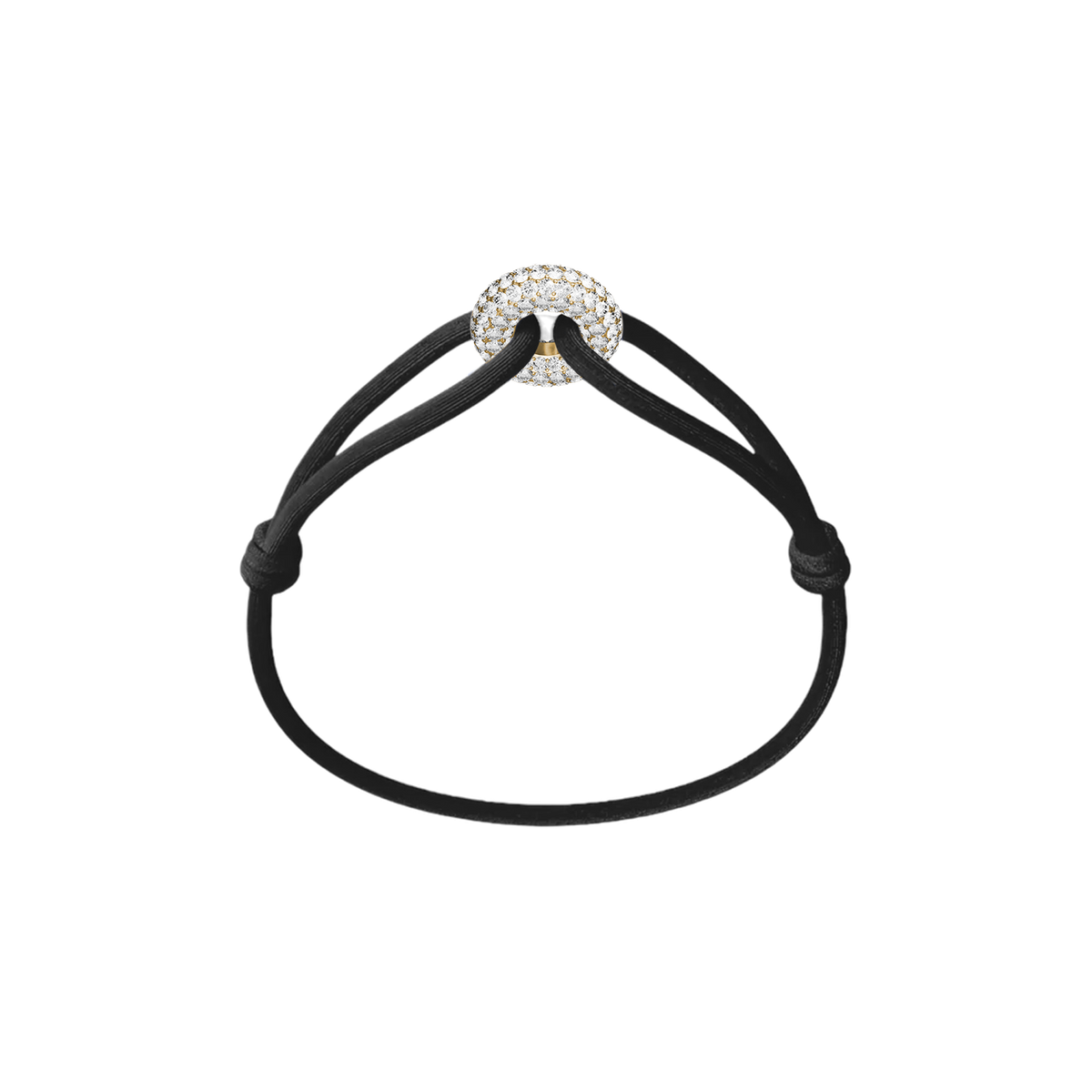 Golden Soho Pavé Cord Bracelet