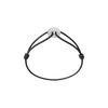 Mini Silver Soho Pavé Cord Bracelet